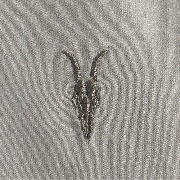 SOLD GRAILED ALL SAINTS Brace Slim Fit Sky Blue  100% Cotton Men’s Polo Shirt - Picture 7 of 11